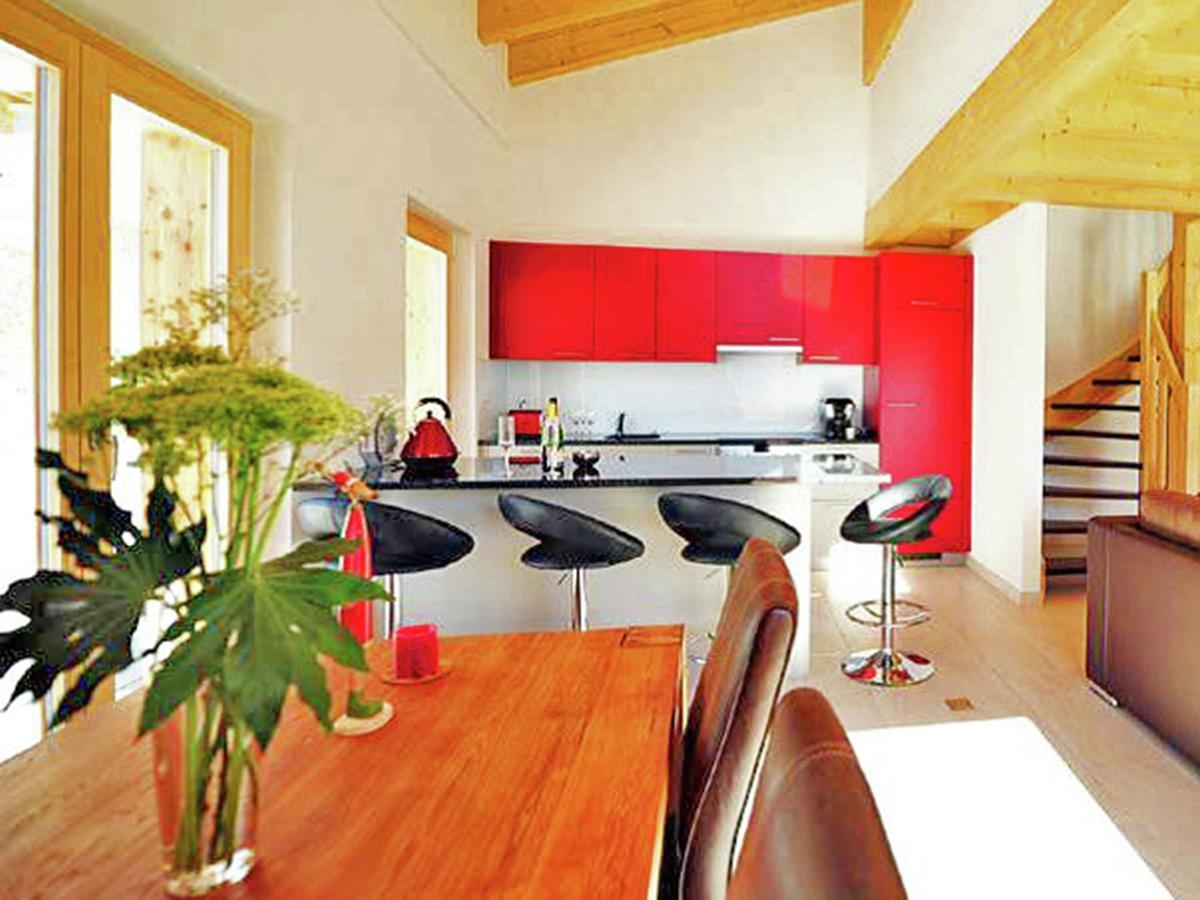 Mountain-View Chalet In Heremence With Terrace 외부 사진